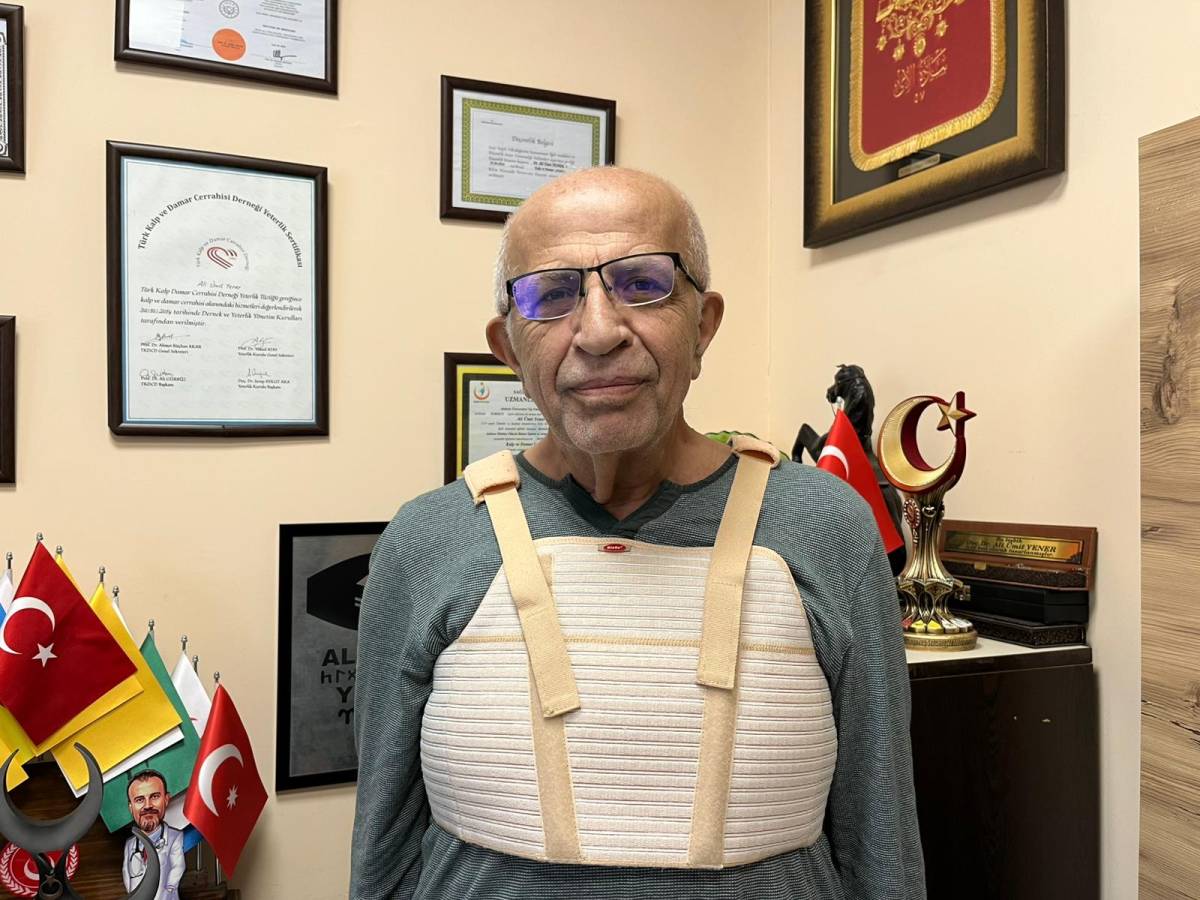 Antalya'da üç damarı tıkalı hasta baypasla sağlığına kavuştu