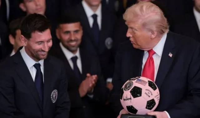 Lionel Messi’den Trump’a hediye!
