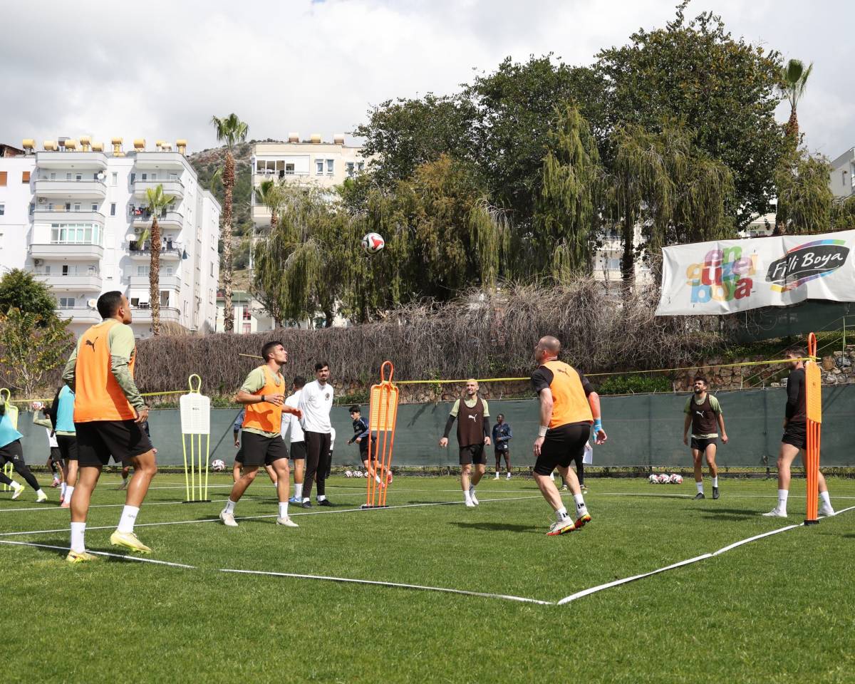 Alanyaspor’da Gaziantep mesaisi hız kesmiyor!