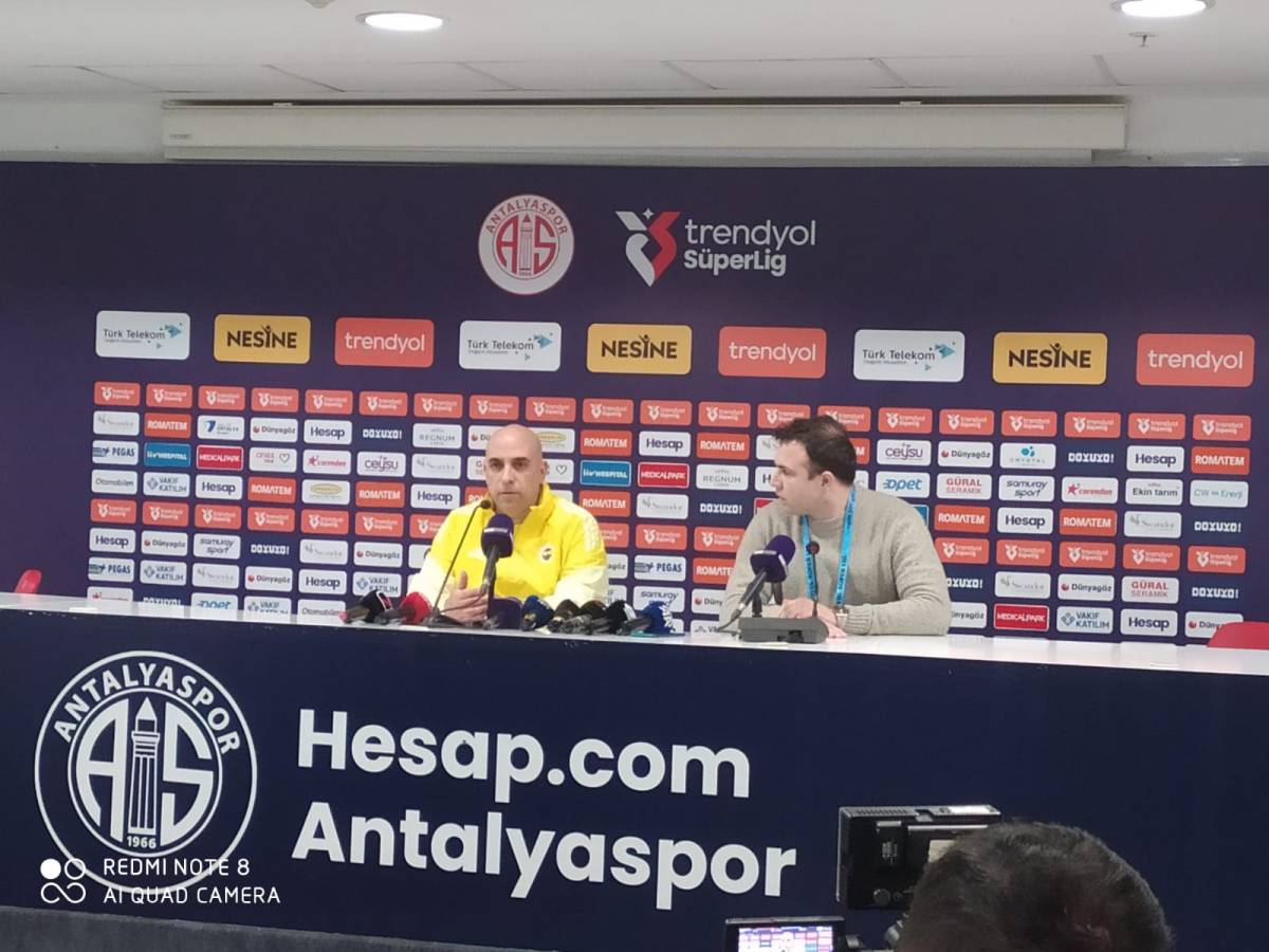 Fenerbahçe’de Göle; 2 puanı ilk yarıda kaybettik