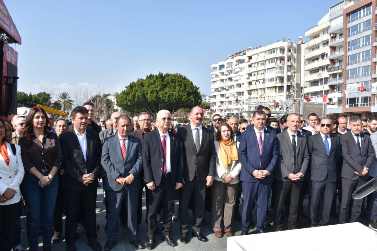 Atatürk’ün Antalya’ya gelişinin 96. yılı kutlandı