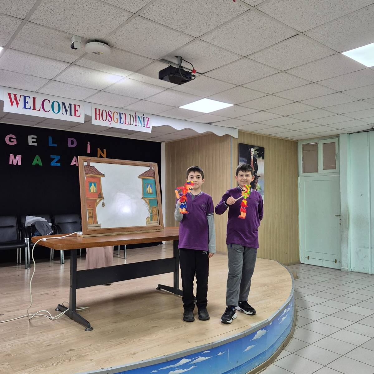 Hanım Ömer Çağıran İlkokulu öğrencilerinden akran zorbalığına dikkat çeken oyun!