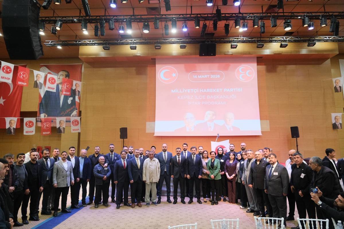 MHP Kepez İlçe Teşkilatı’ndan iftar programı