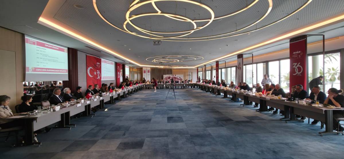 Antalya’da COP31 için tarihi çağrı: Sivil toplumdan ortak bildiri