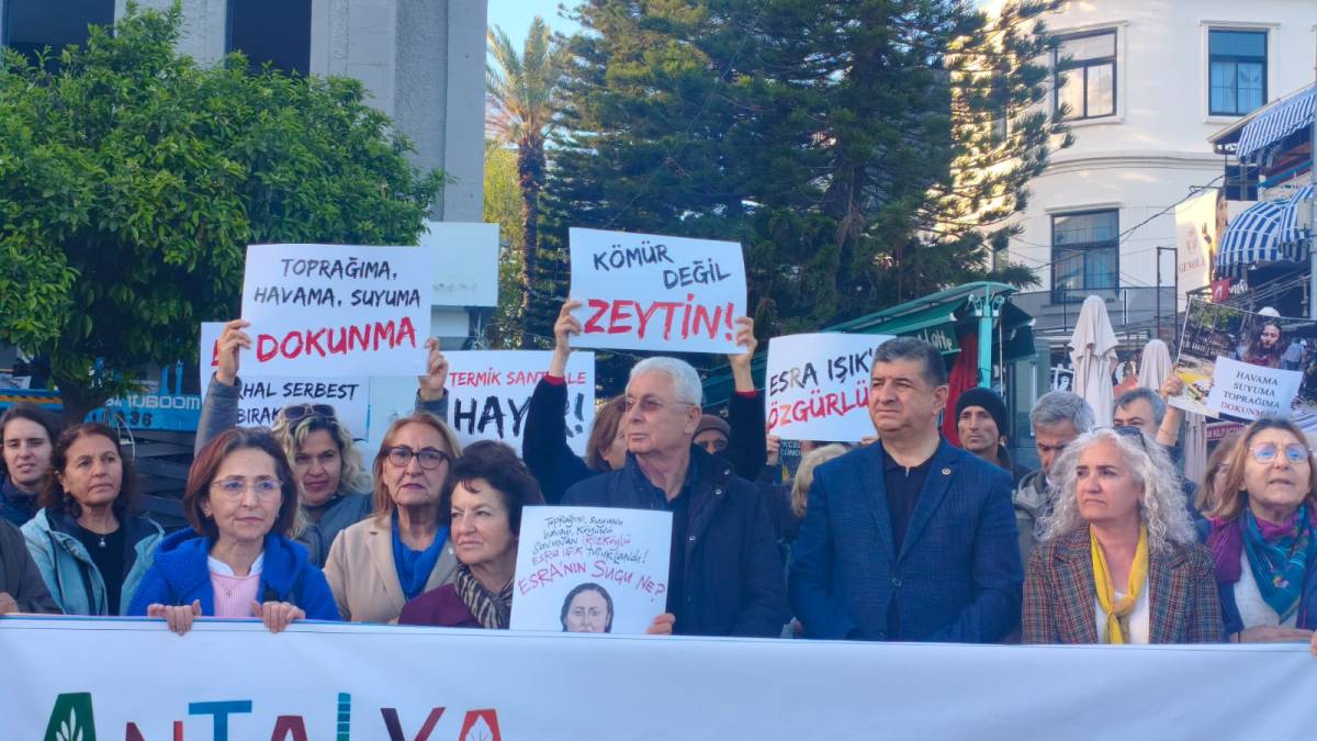 Esra Işık için toplandılar