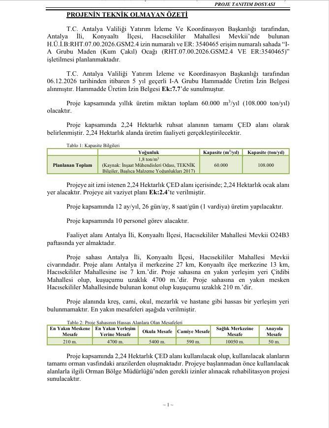 Çandır Çayı Kum-Çakıl Ocağı planı ÇED süreci başladı