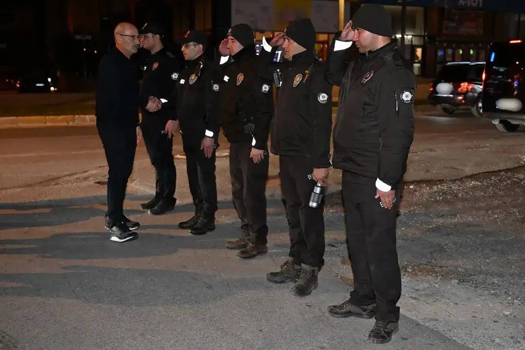 Emniyet Müdürü Zaimoğlu sahada