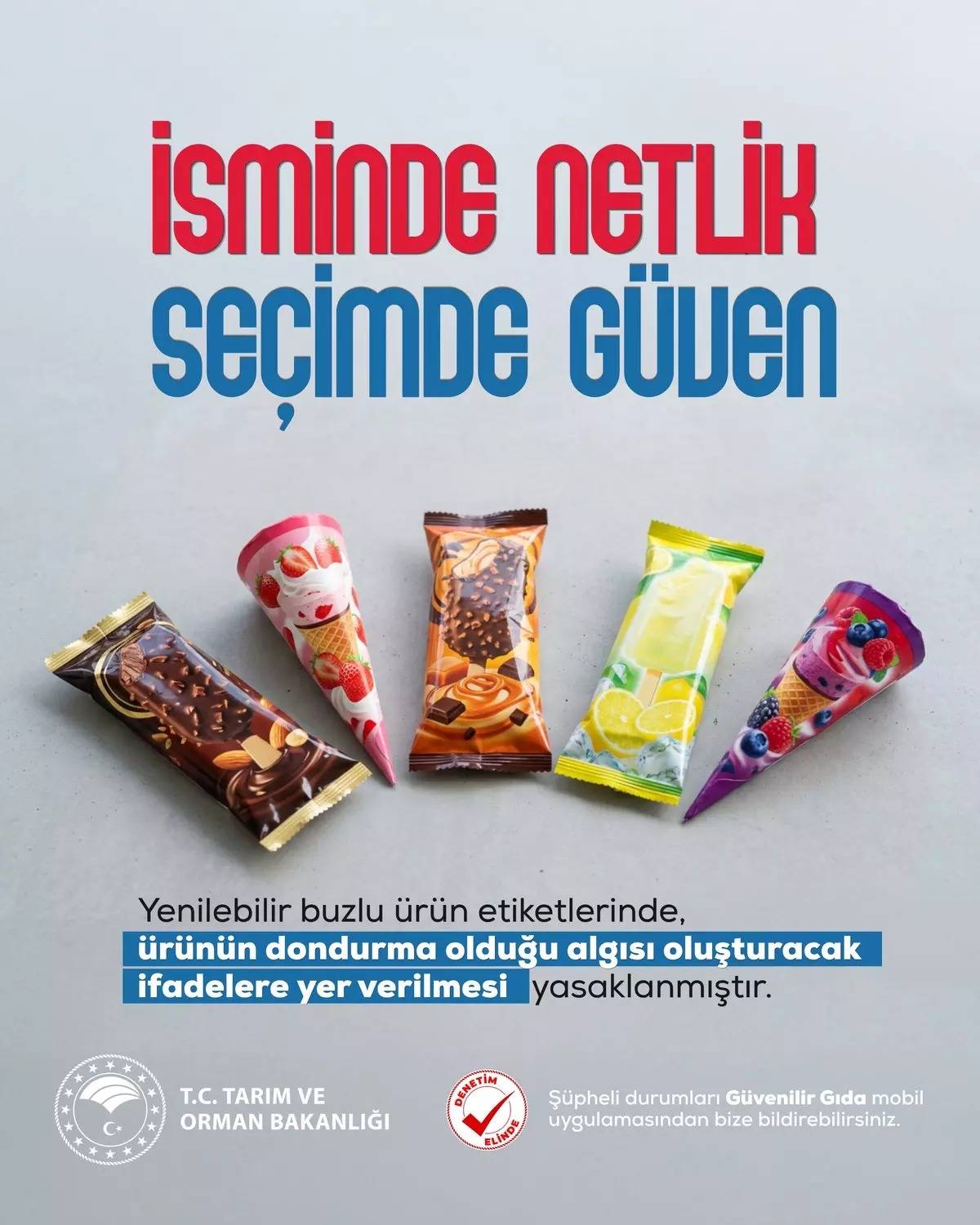 Bakanlıktan yeni düzenleme: Yanıltıcı “dondurma” ifadelerine yasak