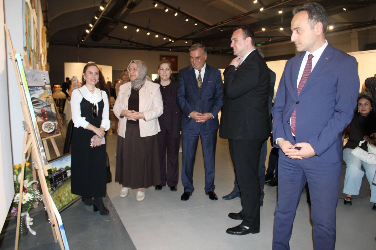 Kursiyerlerin el emekleri görücüye çıktı