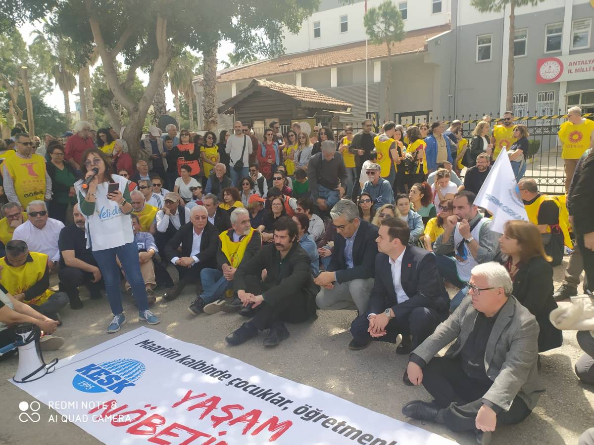 Antalya’da “Yaşam nöbeti”