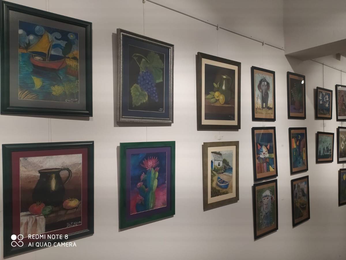 Renk Atölye’den “Bahara Merhaba” sergisi Muratpaşa’da açıldı